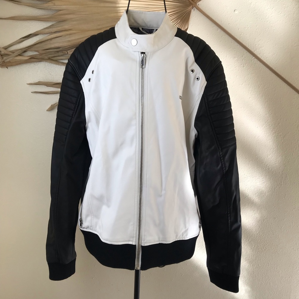 G By Guess Leather Jacket